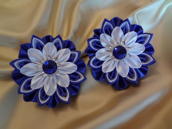 Цветы канзаши