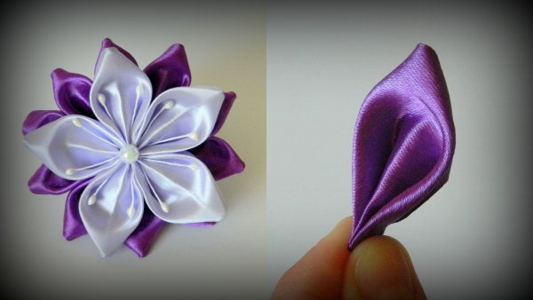 Лепестки канзаши