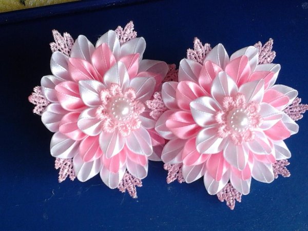 Цветы канзаши