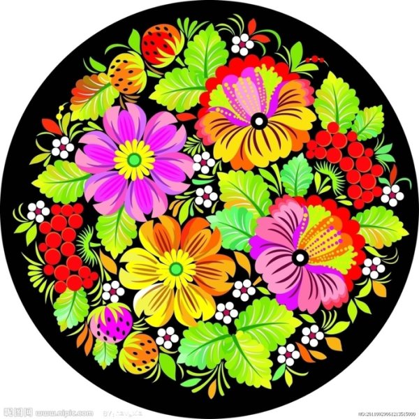 Хохлома Жостовская роспись Жостовская