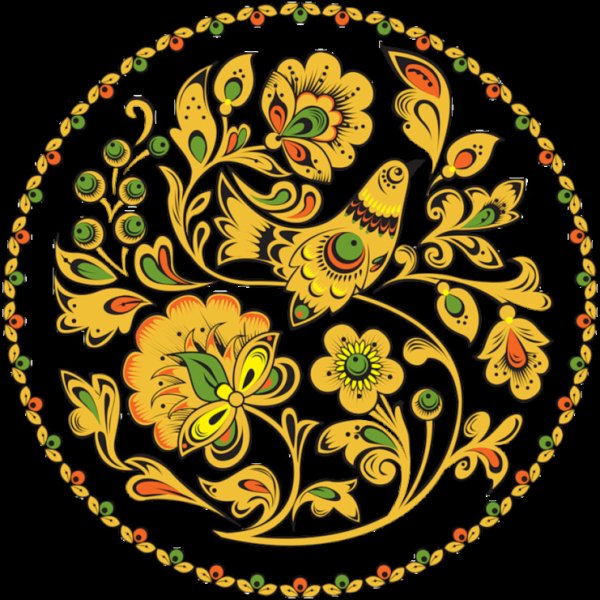 Хохлома композиция