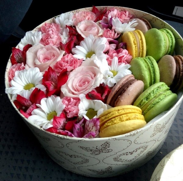 Цветы и сладости