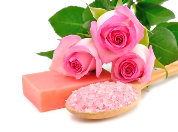 Розовые цветы