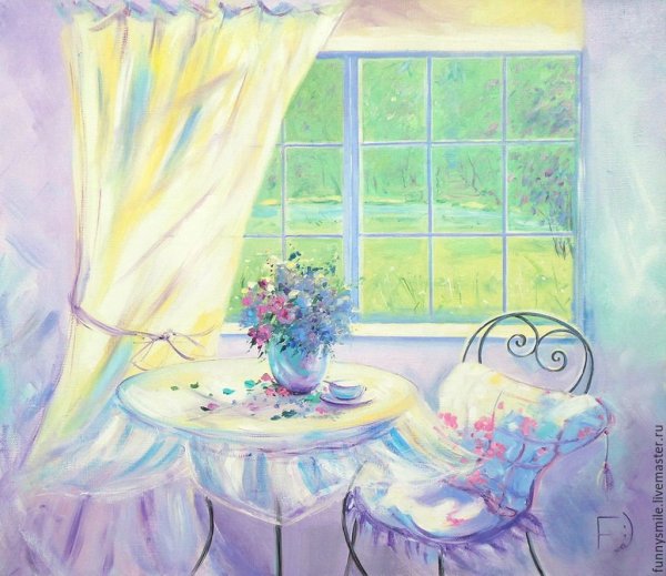 Картина утро