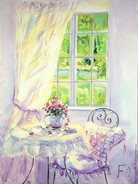 Доброе утро акварель