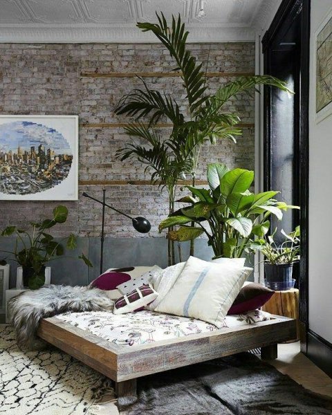 Спальня в тропическом стиле