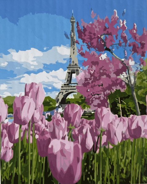 Открытка в парижском стиле