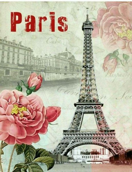 Балкон в Париже с видом на Эйфелеву башню