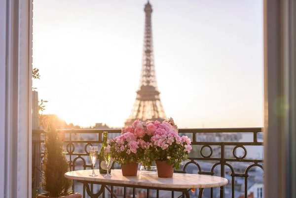 Париж в цветах