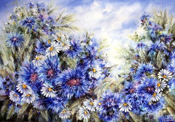 Художница Екатерина Гребёнкина