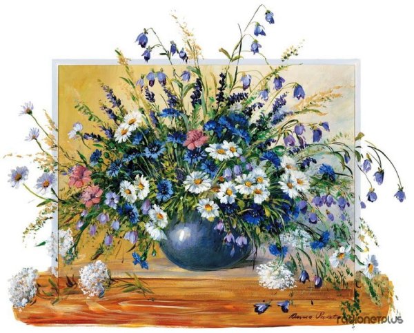 Художница Anna paleta. Букет
