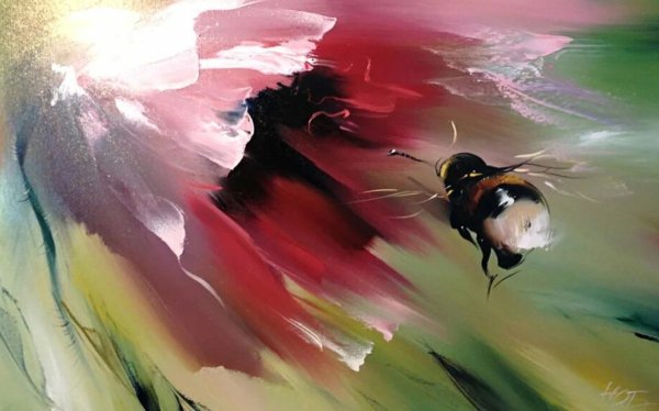 Юлия Боровая художник Шмель