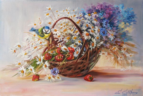 Живопись художник Елена Михайловна Самарская.