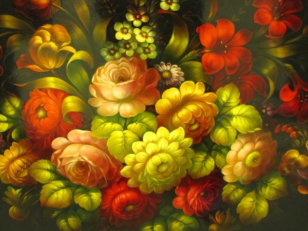 Жостово народный промысел