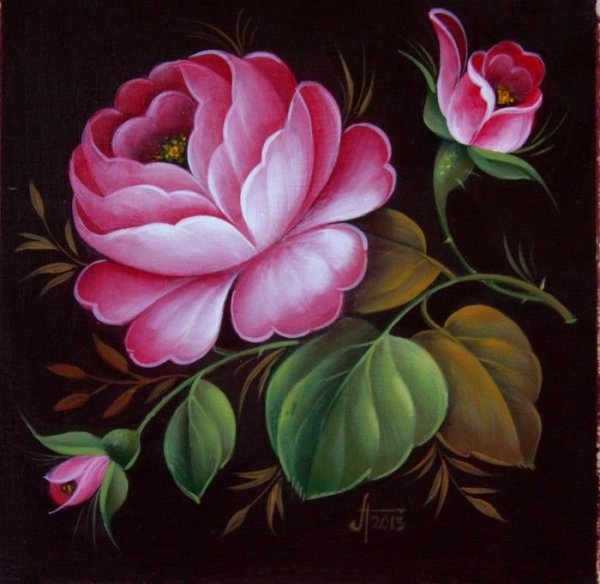 Жостовские подносы Гончарова