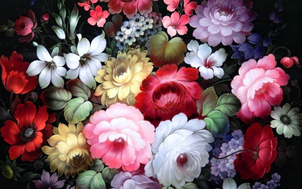 Жостовская роспись фон