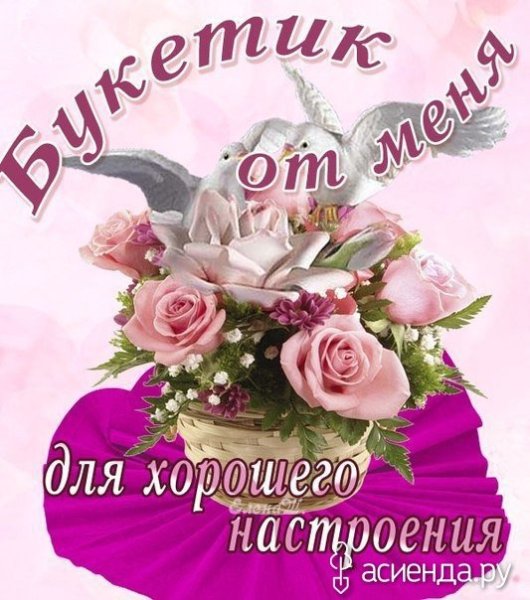 Подруге цветы для настроения