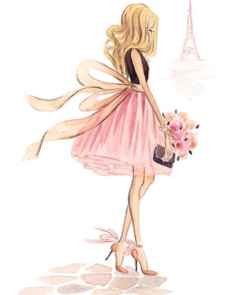 Торт кремовый для девочки