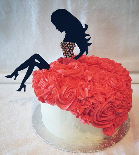 Поп арт девушка с цветами