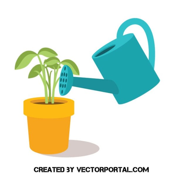Значок полива растений