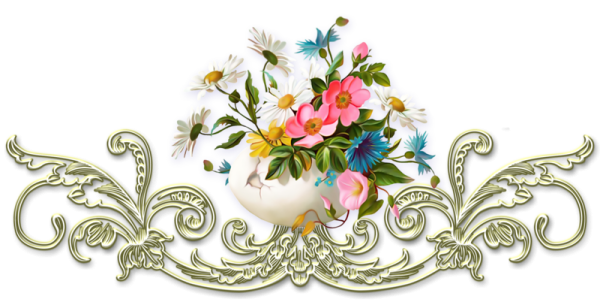 Элементы украшения поздравительных открыток