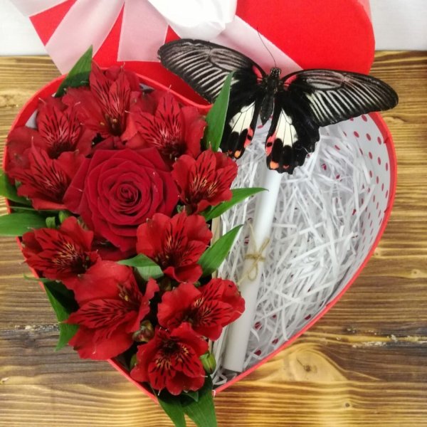 Букет из незабудок