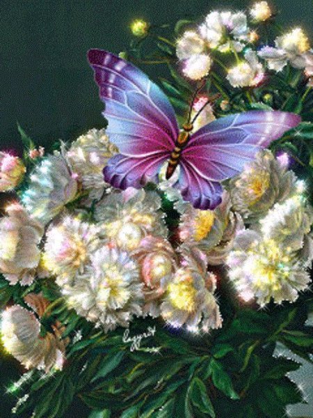 Открытка цветы