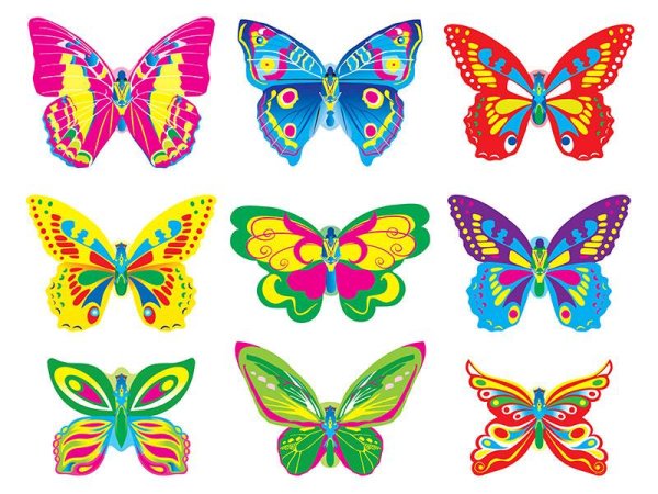 Бабочки и цветочки задания для дошкольников