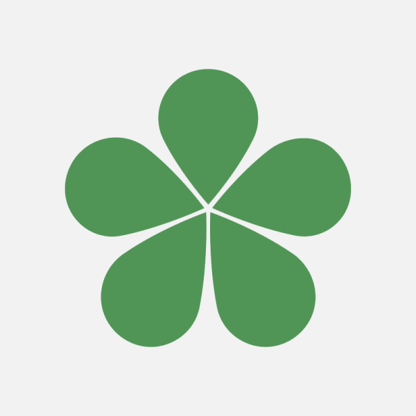 Чёрный Клевер пятилистный Клевер