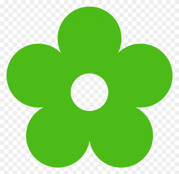 Цветы мультяшные