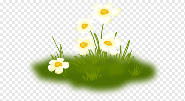 Лужайки мультяшные