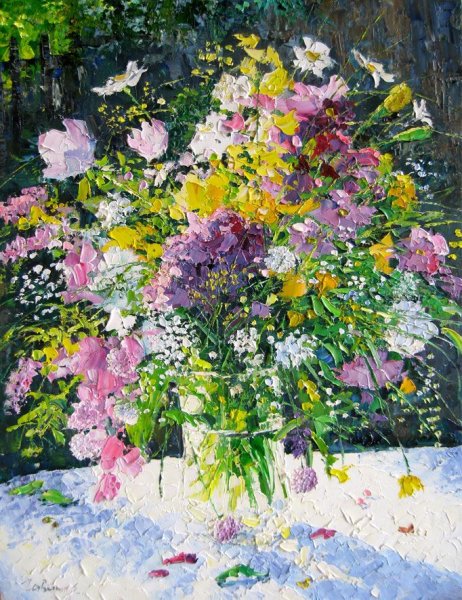 Ренуар художник цветы