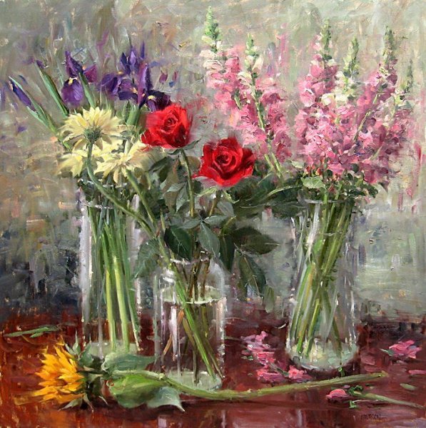 Цветы Импрессионизм
