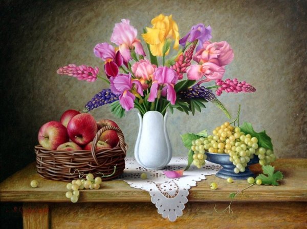 Фотонатюрморты с бархатцами