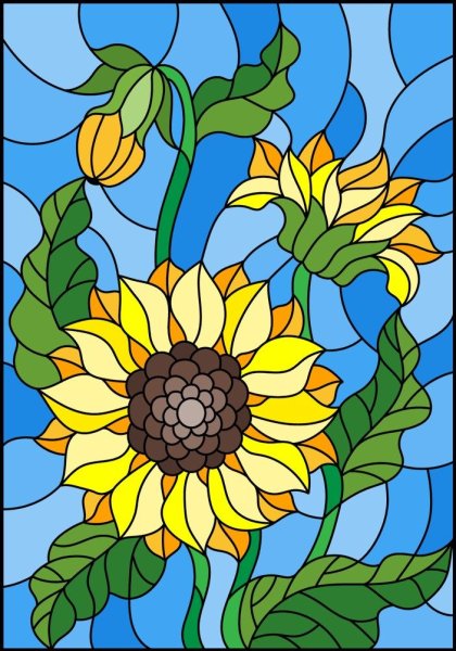 Эскиз витража