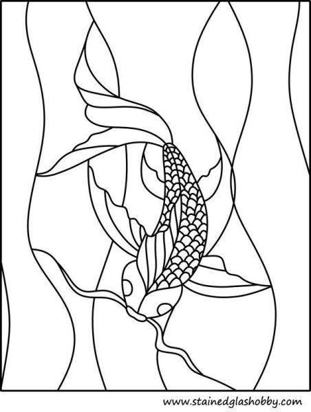 Контур для витража