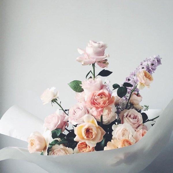 Эстетика с цветами