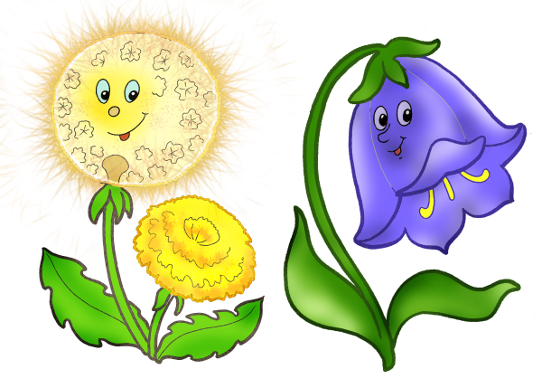 Цветы для детей