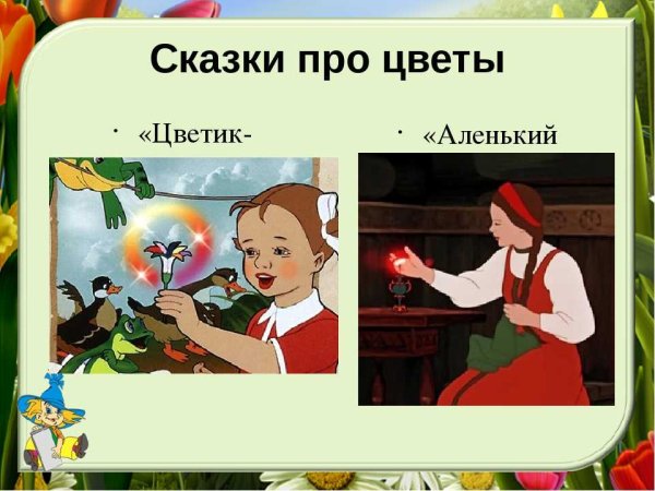 Весенние цветы с названиями для детей