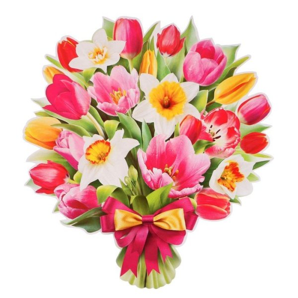 Плакат букет цветов