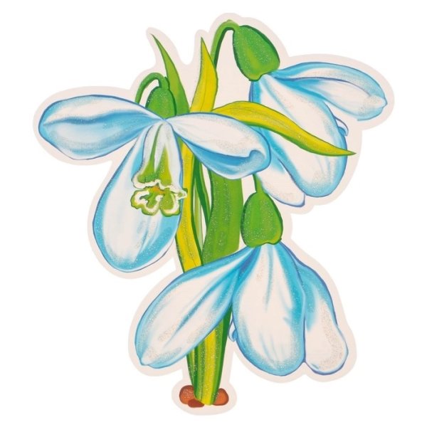 Вырубная фигурка "петунья"