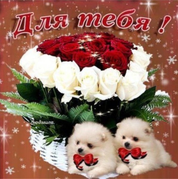 Открытки букет для тебя