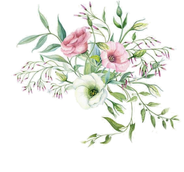 Акварельные цветы