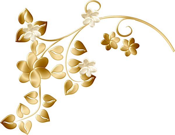 Золотые цветы