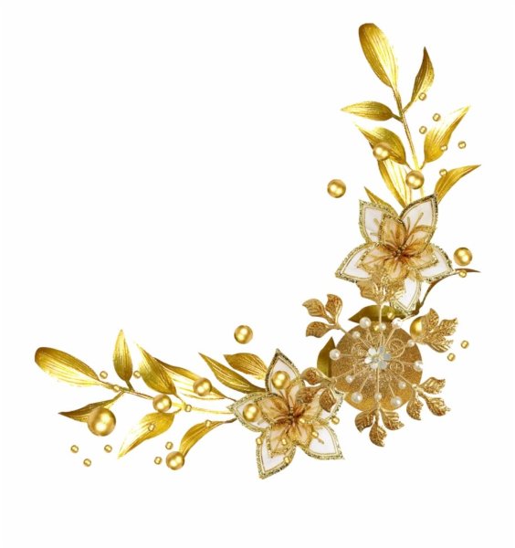 Золотые цветы