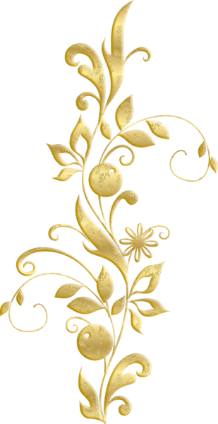 Золотистые цветочки