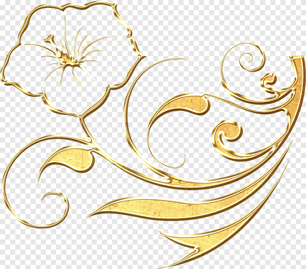 Золотистый орнамент