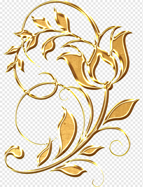 Узор золото