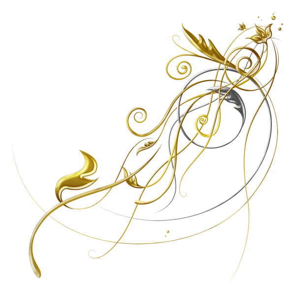 Золотистый орнамент