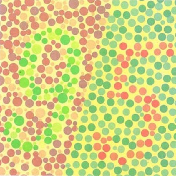 Таблица Рабкина полихроматические Полихроматическая